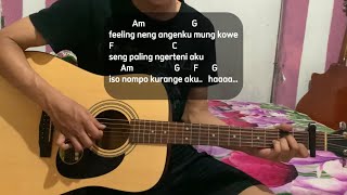 KUNCI GITAR LANGGENG DAYANING RASA (LDR) - DENNY CAKNAN | Tanpa jeda