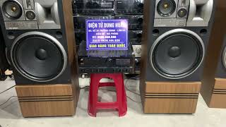 16/3 ☘️ Siêu phẩm loa bãi nhật yamaha NS-9595 kết hợp âm ly sansui 707Lxtra 🤙 ae lh : 0936404639