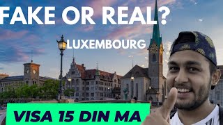 Nepal to Luxembourg work visa update 2023