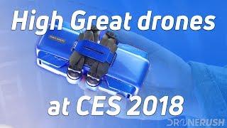 High Great drones at CES 2018