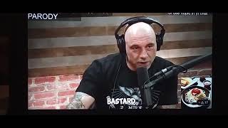 AI-generated Joe Rogan eating spaghetti.