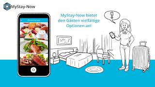 MyStayNow ... präsentiert die personalisierte Service-App für ihr Hotel