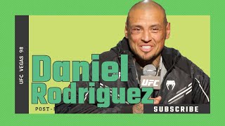 Daniel Rodriguez makes a plea to appear on the Los Angeles card in January after UFC Vegas 98 win