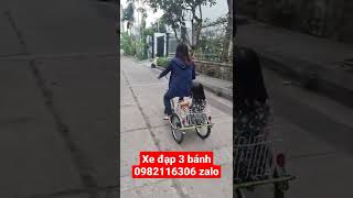 xe đạp 3 bánh cho người già người lớn tuổi