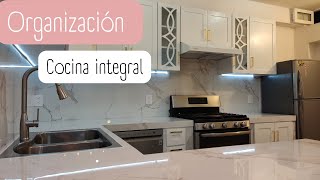 Organización de la cocina/organizando todo en la nueva Cocina #casainfonavit  #organización