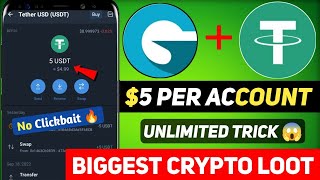 5$ Instant Withdraw In Genie Exchange 😍 New Exchange Crypto Loot 🔥 Genie Exchange Loot