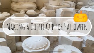 Making Coffee Cup for Halloween 🎃  Pottergirl