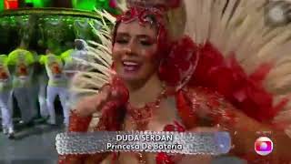 Viviane Araújo samba desfile Mancha carnaval 2023