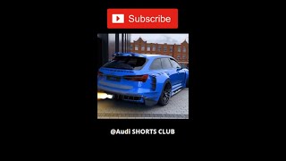 INSANE 700+ hp Modified RS6 #shorts #short #audi #rs6 #supercars #luxurycars