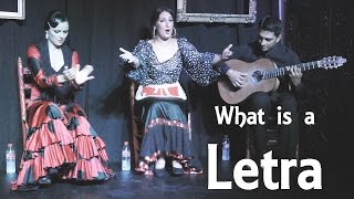 Flamenco: What is a Letra