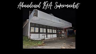 Warburton IGA (Burnt Down Now)