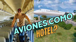 EL nuevo proyecto de Sergio Carlos: Aviones convertidos en hotel