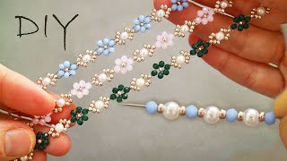 How to make a bracelet from beads BEAUTIFULLY AND SIMPLY