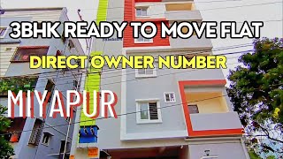 Beautiful 3BHK Ready To Occupy Flat in Miyapur | Flat For Sale At Miyapur @ArunaShreeAds