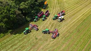 Senáže 2024 I First Farms I John Deere, Claas, JCB, Fendt