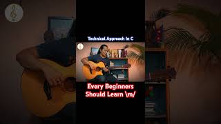 Technical Approach In C #guitar #guitarplaying #guitarlesson