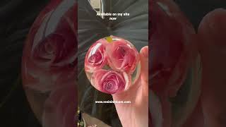 Preserved Roses #resin_in_bloom #shorts #resin #art #resincast  #floralpreservation #rose #pinkrose