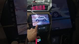 Carmahal successfully installed the Worldtech brand 9" Android player with 360 camera in the Ciaz.