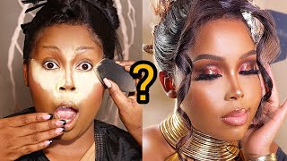 ANOTHER MAKEUP ARTIST DOES MY MAKEUP!!!