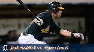 Oakland A's Hitting Clinics Episode 15 - Josh Reddick vs. Tigers (2012)