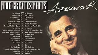 CHARLES AZNAVOUR🎸✨Greatest Hits Full Album🏆The Very Best Of Charles Aznavour 2023