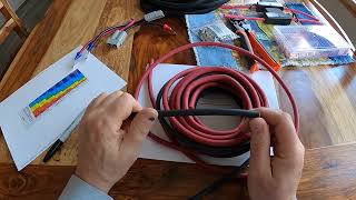 DC to DC Charge Converter Installation Preparation - Heavy Gauge Wire Install (Part One)