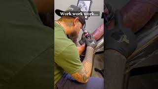 Quick Clip of my work today! Enjoy! #tattoo