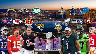 2023 - 2024 NFL Playoff Predictions