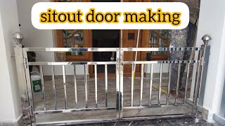 steel sitout gate / steel fabrication