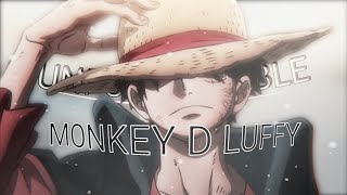 Monkey D Luffy - Unforgettable [Edit/Amv]