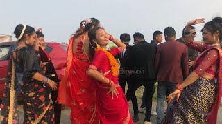 New Tharu Weding Dance In Hindi Old Viral Song Kamariya Lachke rey 2081.