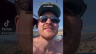 BRITISH DAD ON HOLIDAY #tiktok #comedy #funny #ukcomedy #dadjokes #viral #xyzbca #relatable #shorts