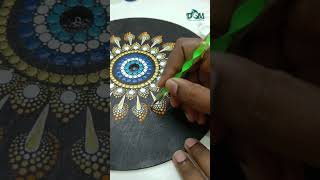 Evil Eye Dot Mandala 🎨🎨 #art #dotmandala #satisfying #viral #ytshorts #trending #shortvideo