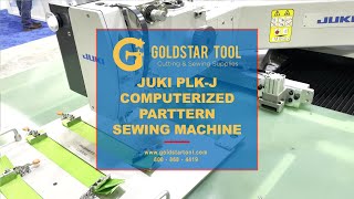 Trade Show - JUKI PLK-J Computerized Pattern Sewing Machine - Goldstartool.com - 800-868-4419