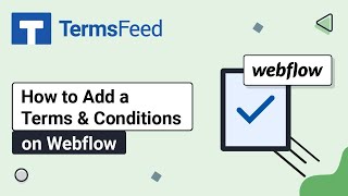 How to Add a Terms and Conditions Page on Webflow