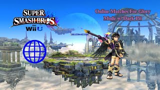 Super Smash Bros. for Wii U | Online For Glory 1v1 Matches w/ Dark Pit