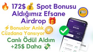 🔥172$💰 Kazandığımız Airdrop Devam Ediyor! +25$ Daha Aldım💸