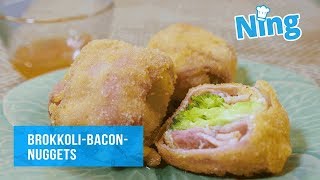 Fleisch ist mein Gemüse: Brokkoli-Bacon-Nuggets