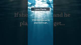 Love Facts | If she likes him #shorts #facts  #love #psychology