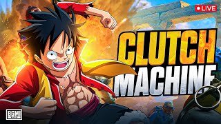 CLUTCH MACHINE IS LIVE - BGMI LIVE WITH NITRIX OP