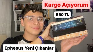 KİTAP KARGOSU AÇIYORUM ~ EPHESUS YENİ ÇIKAN KİTAPLAR  (Gökçen & Ateşpare 4 & Bir Papatya Şarkısı)