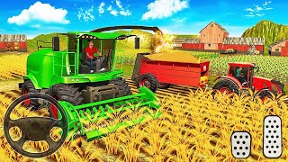 Grand Farming Tractor Simulator 2021 - Farming Game Video - Tractor Driving Game - Android Gameplay