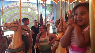 Syrus and Sydney... Philadelphia Zoo Carousel