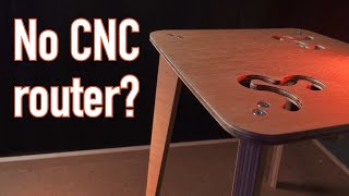 Make simple design features with a router and 3D printer | for when you don't have a CNC router