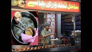 Special Tandoori Hot Matka Tea Making | Pakistan Street Foods