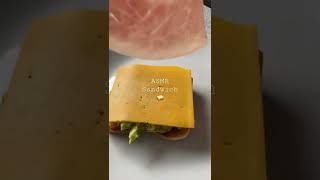 ASMR Recipe Sandwich