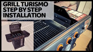 MASTER CHEF 5-BURNER GRILL TURISMO STEP BY STEP INSTALLATION