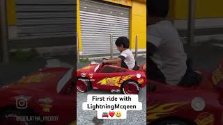 “KA - CHOW “😃  #lightningmcqueen #youtubeshorts #shorts #youtube #toddlers #cars #lightning