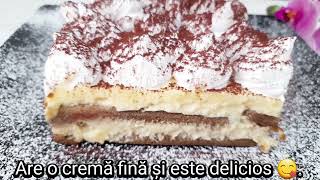 Tiramisu. Rețeta cu ouă.