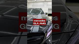 MERCEDES GLA AMG ЗАРЯЖЕННЫЙ МОНСТР В МОСКВЕ #detailing #оклейкаавто #детейлинг #авто #мск #mercedes